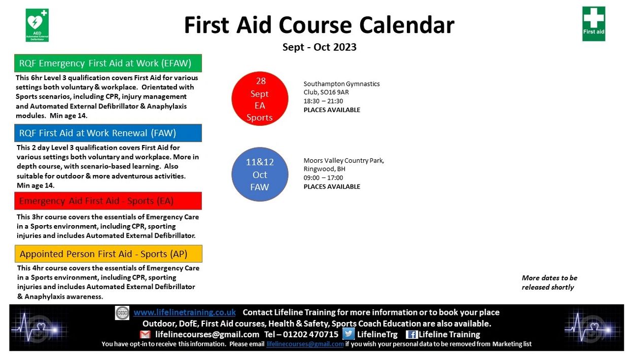 Course Calendar